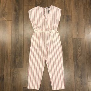 NWT Abercrombie & Fitch Striped Jumpsuit Size M